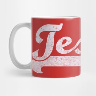 Texas Baseball Mug